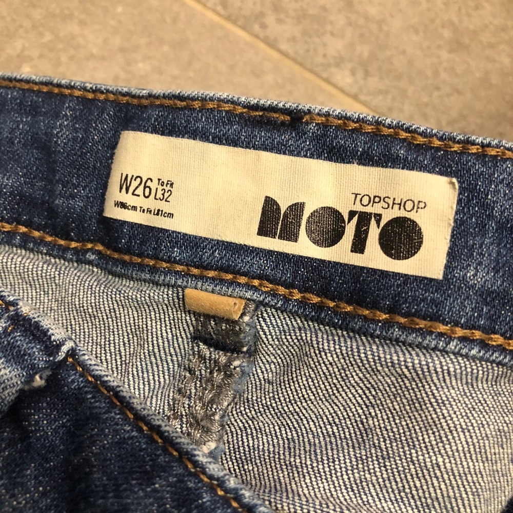 Topshop high waisted Moto jeans - Picture 9 of 13